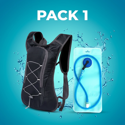 Oferta Pack 1 – una mochila de hidratación con bolsa de agua de 2L